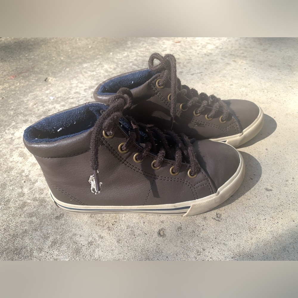 Kids Polo Ralph Lauren scholar sneakers